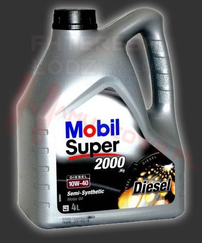 OLEJ MOBIL 10W40 4L półsyntetyczny diesel
